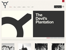Tablet Screenshot of devilsplantation.co.uk